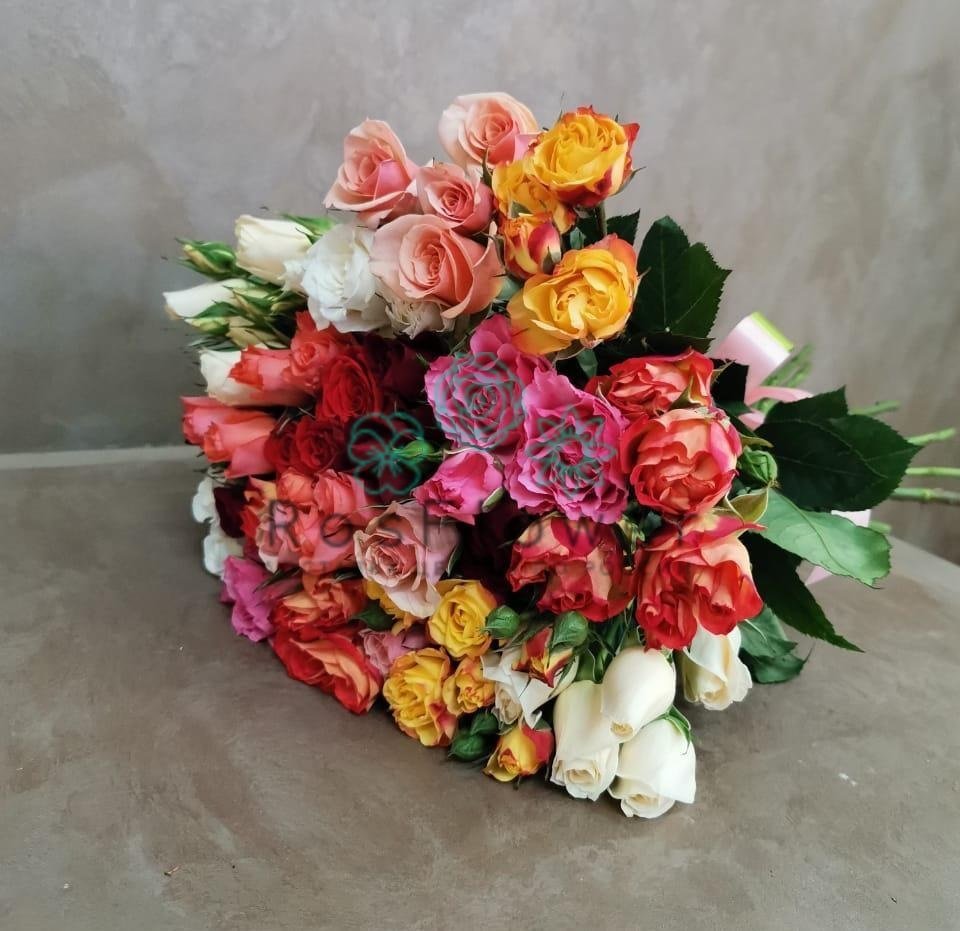 Букет цветов из: Розы в Новоивановской