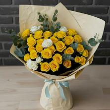 Букет цветов из:  Розы в Новоивановской