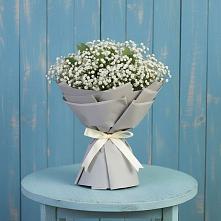 Букет цветов из:  Гипсофила в Новоивановской