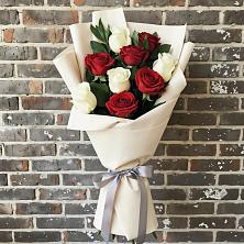 Букет цветов из:  Розы в Новоивановской