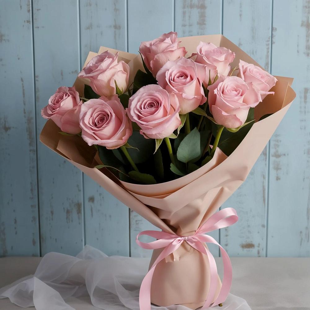 Букет цветов из: Розы в Новоивановской