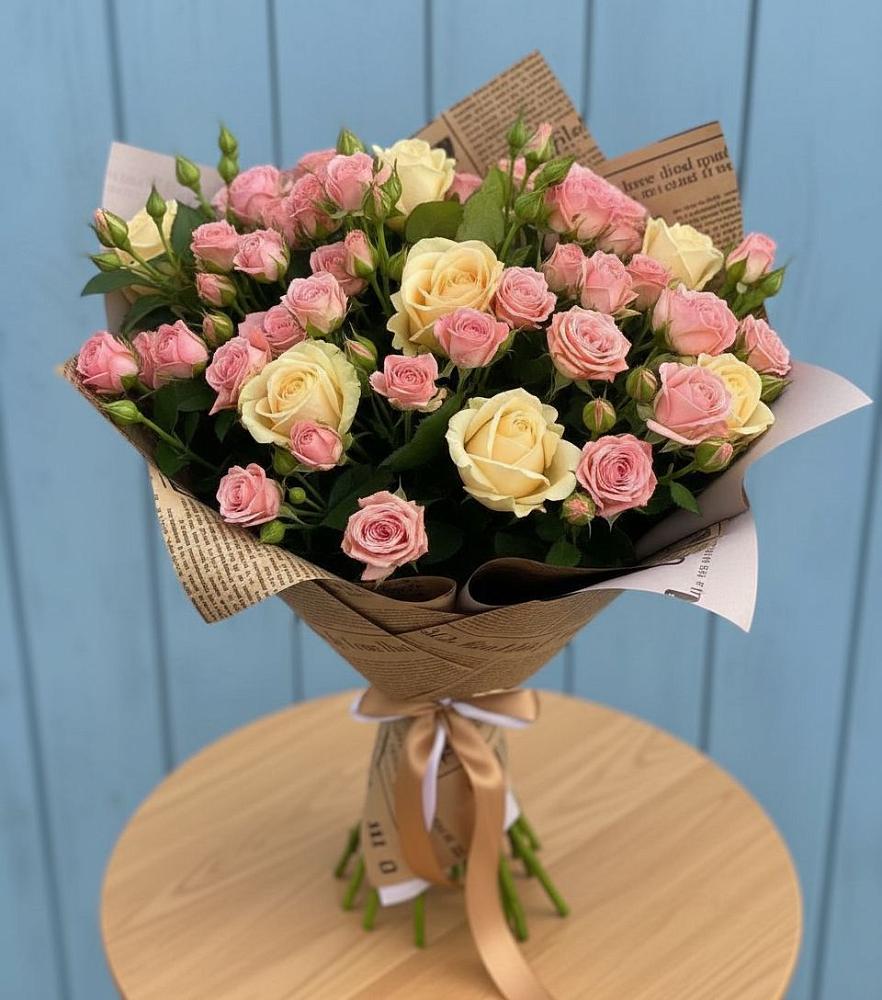 Букет цветов из: Розы в Новоивановской