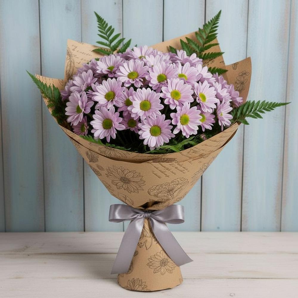 Букет цветов из: Хризантемы в Новоивановской