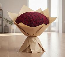 Букет 101 Красная роза в Новоивановской