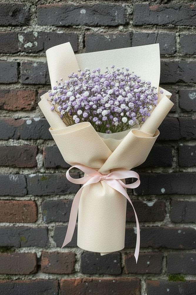 Букет цветов из: Гипсофила в Новоивановской