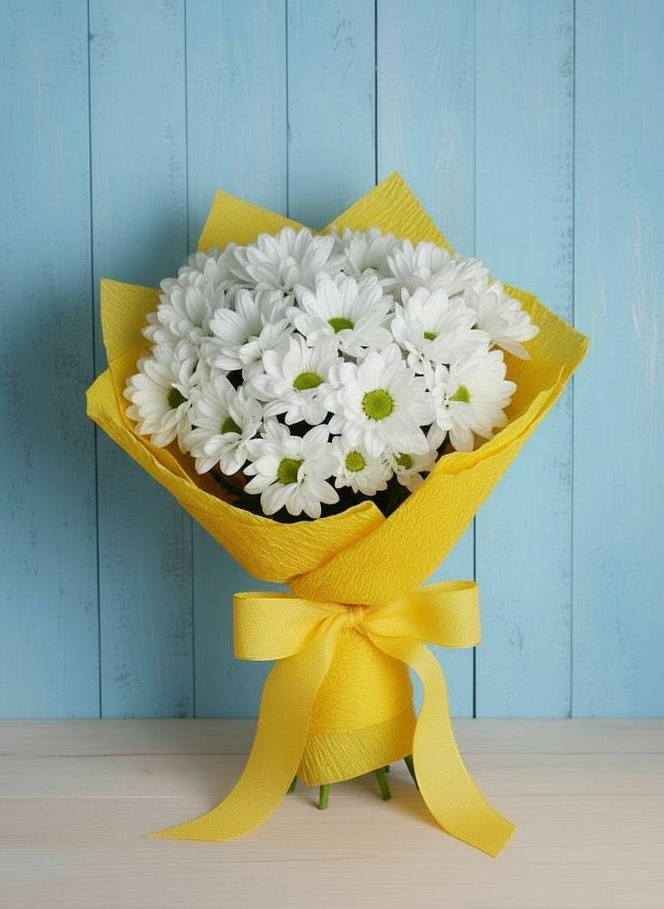 Букет цветов из: Хризантемы в Новоивановской