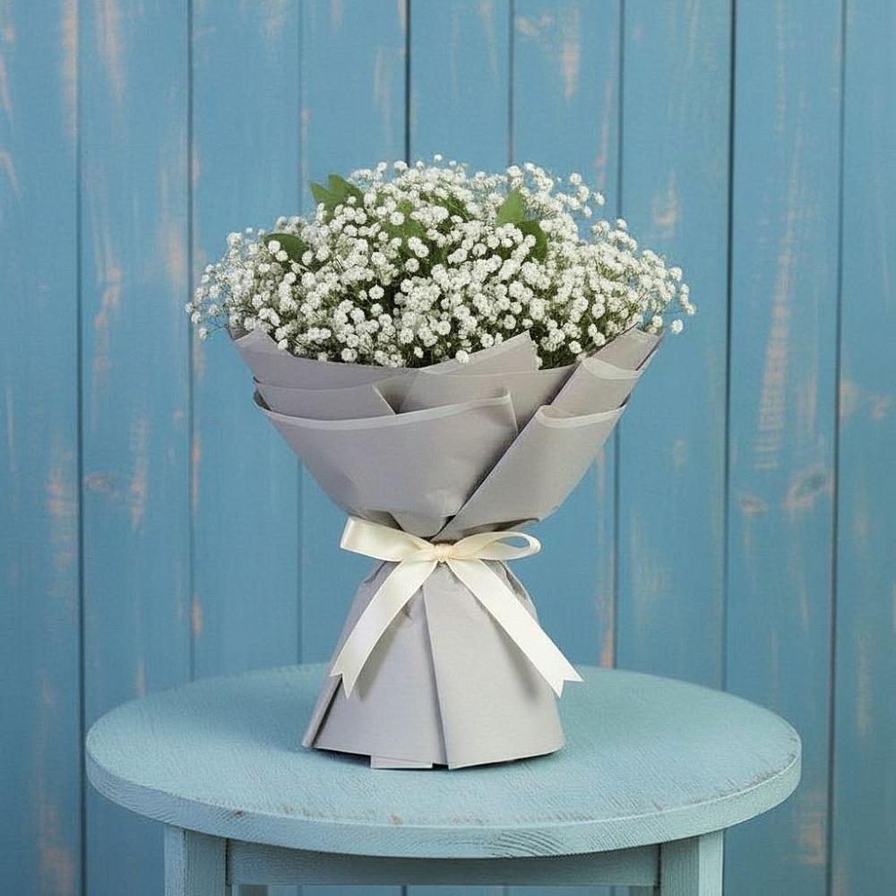 Букет цветов из: Гипсофила в Новоивановской