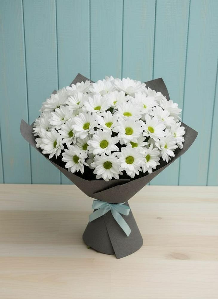 Букет цветов из: Хризантемы в Новоивановской