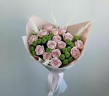 Букет цветов из:  Розы и Хризантемы в Новоивановской