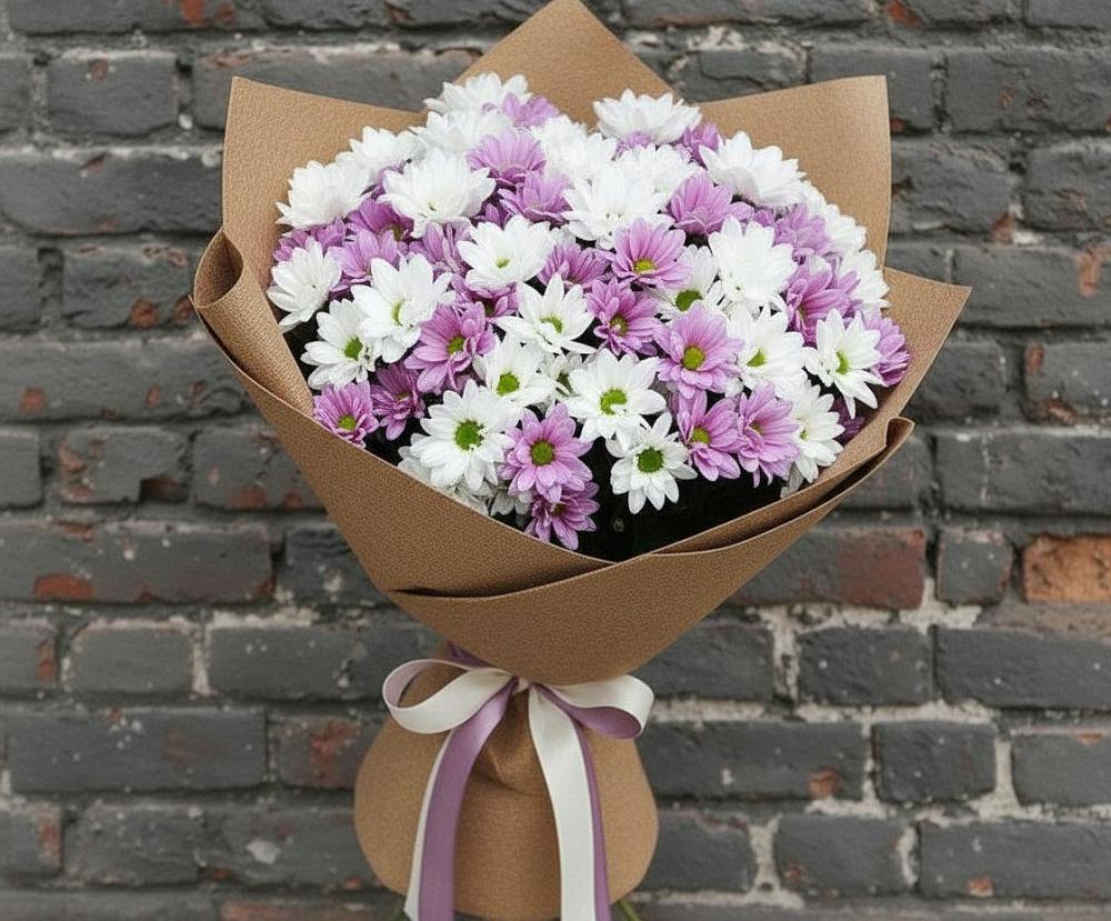 Букет цветов из: Хризантемы в Новоивановской