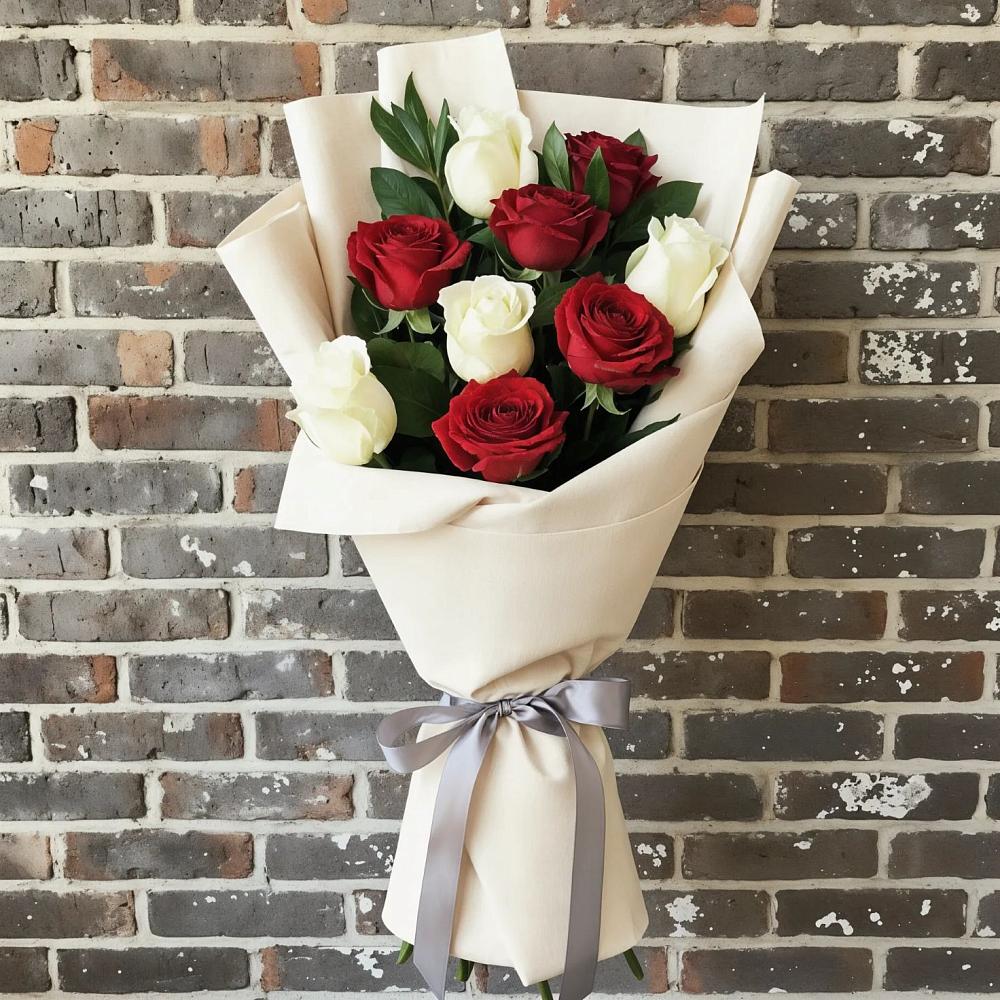 Букет цветов из: Розы в Новоивановской