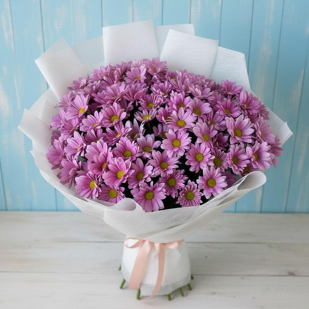 Букет цветов из: Хризантемы в Новоивановской
