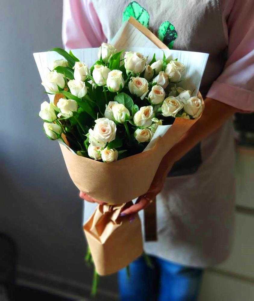 Букет цветов из: Розы в Новоивановской