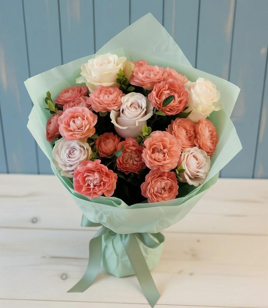 Букет цветов из: Розы в Новоивановской