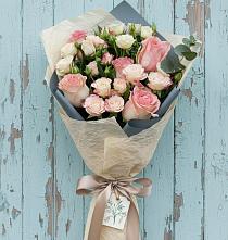 Букет цветов из:  Розы в Новоивановской