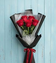 Букет цветов из:  Розы в Новоивановской