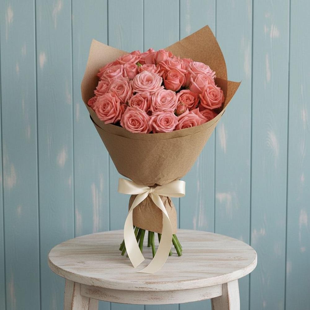 Букет цветов из: Розы в Новоивановской